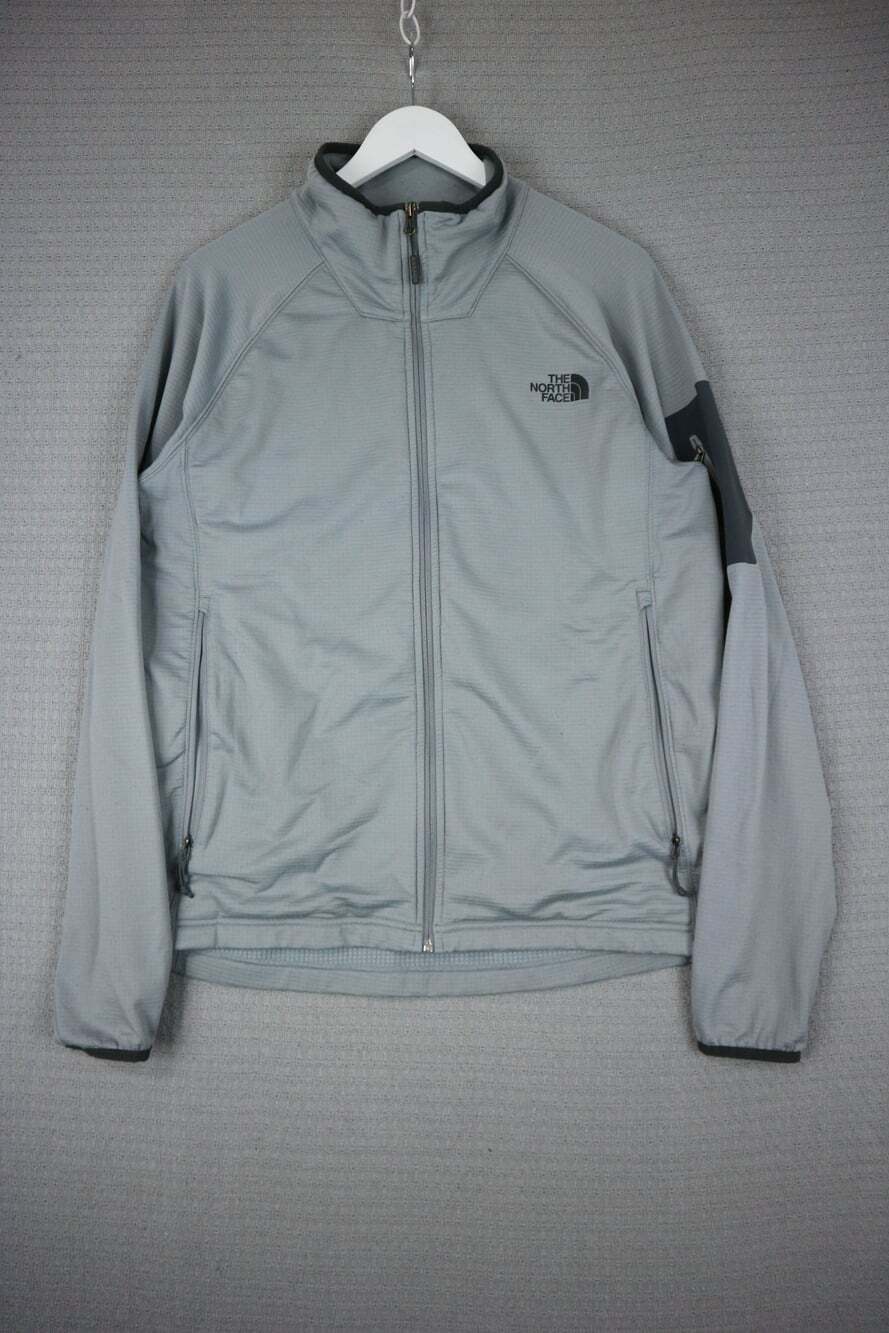 The North Face Mens Large Zip Up Jacket Grey